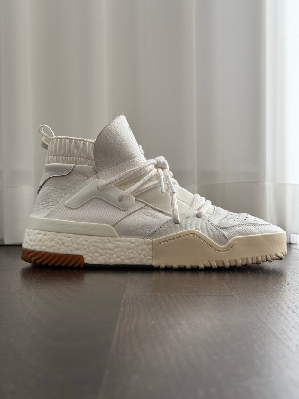 Adidas Originals x Alexander Wang AW Bball White Leather (F35296) - Size 9 US